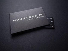 Load image into Gallery viewer, Mountebank black credit card peek utility
